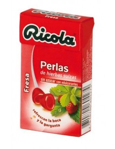 Ricola Perlas Fresa sin...