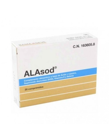 ALAsod 20 comprimidos