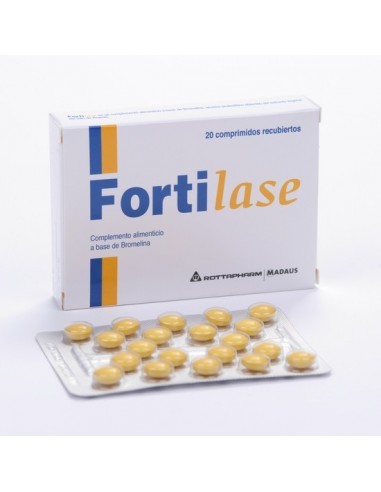 Fortilase 20 comprimidos recubiertos