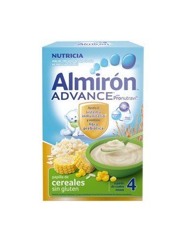 Almirón Advance Cereales sin Gluten...