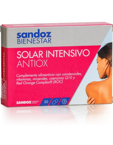 Sandoz Bienestar Solar intensivo Antiox