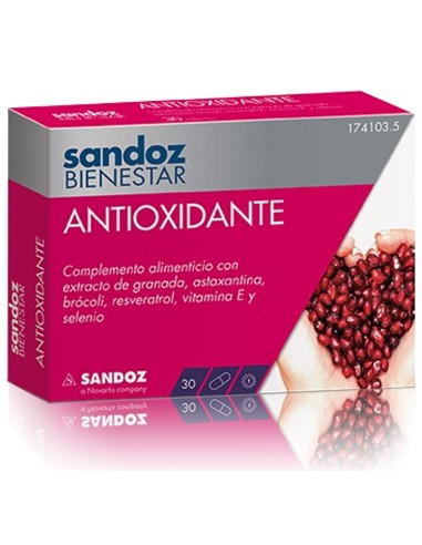 Sandoz Bienestar Antioxidante 30 caps