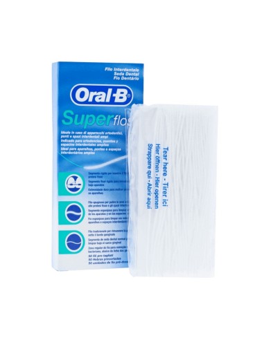 Oral B Super floss Seda dental