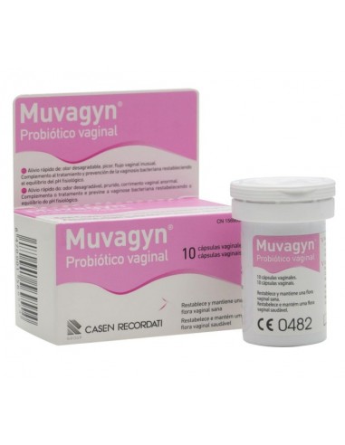 Muvagyn probiotico cápsulas vaginales
