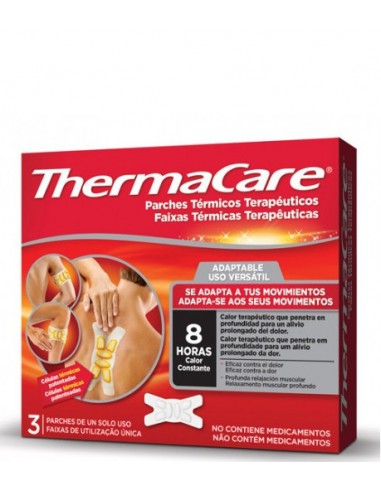 Thermacare flexible use 3 uds