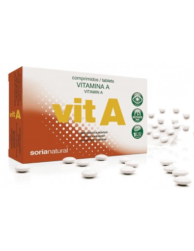Vitamina A Soria Natural 48 comp