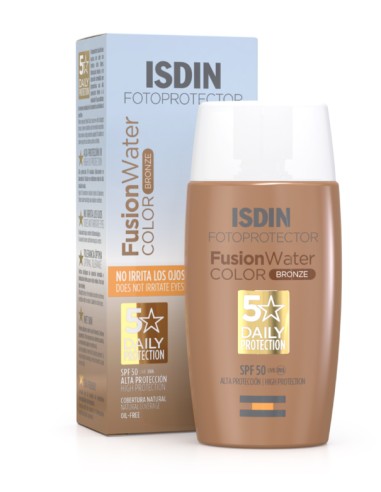 Isdin FusionWater SPF50 Color Bronze...