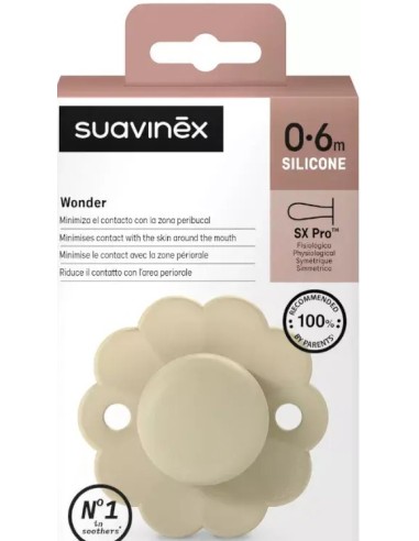 Suavinex Chupete Wonder Silicona 0-6...