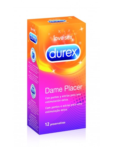 Durex dame placer preservativos 12 U